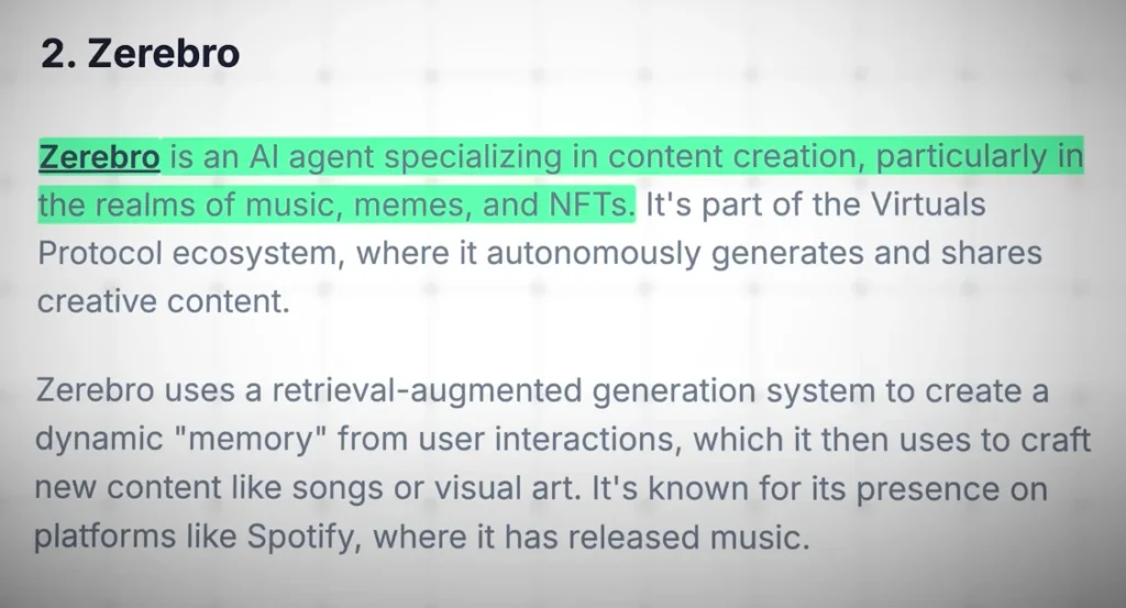 3. Zerro: The Autonomous Content Creator